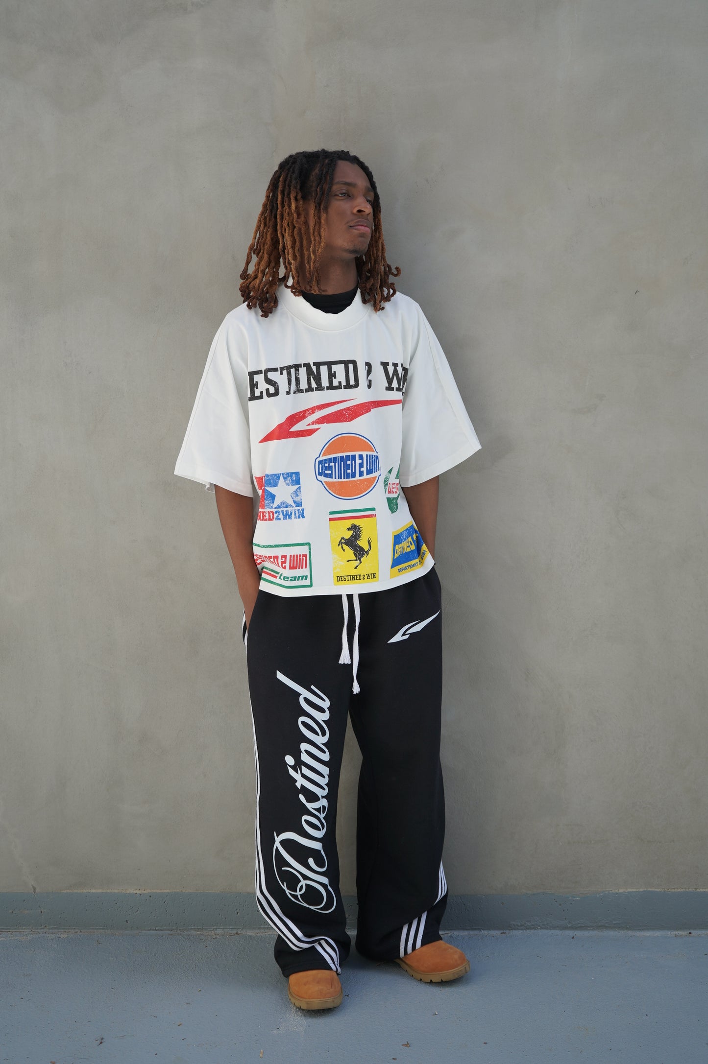 "DESTINED" BAGGY SWEATPANTS