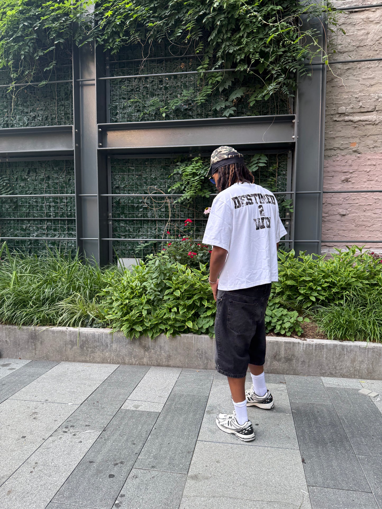 "DSTNY" Sports Tee (White)