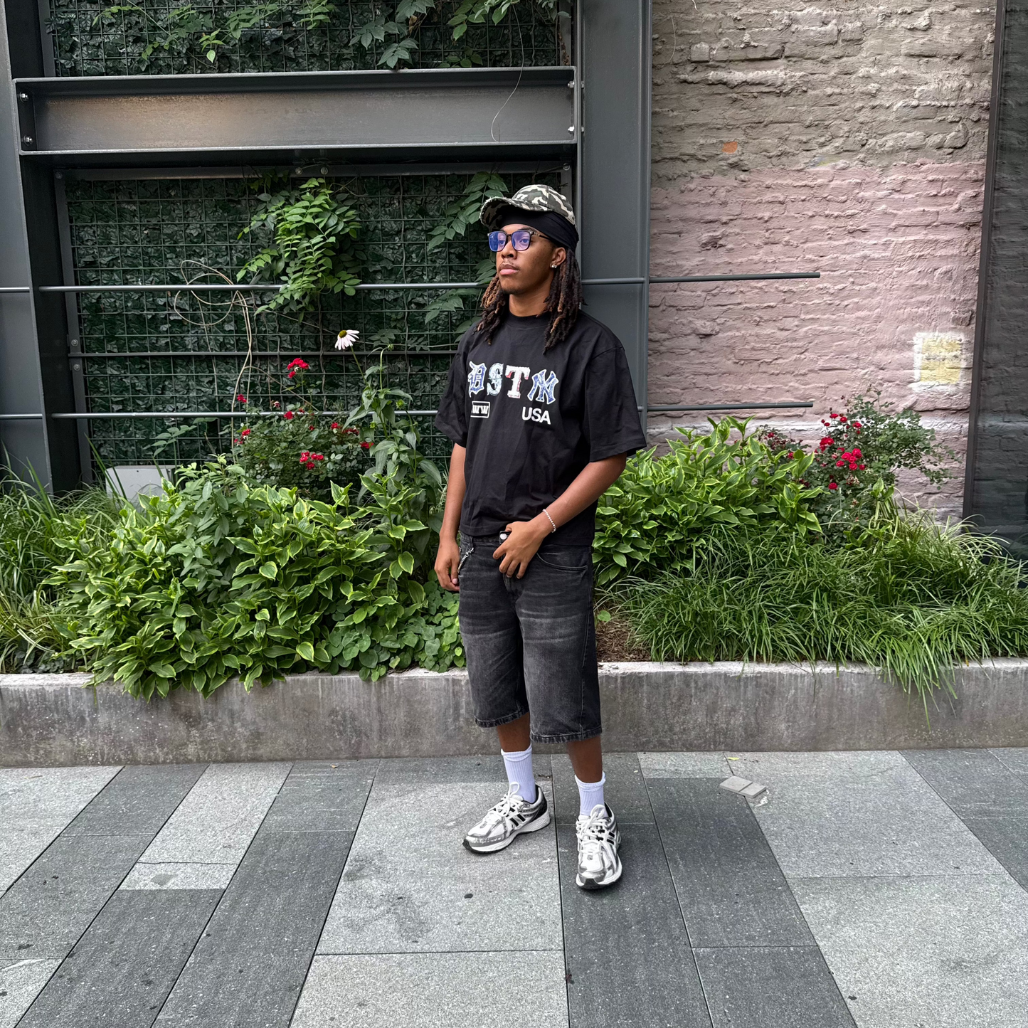 "DSTNY" Sports Tee (Black)