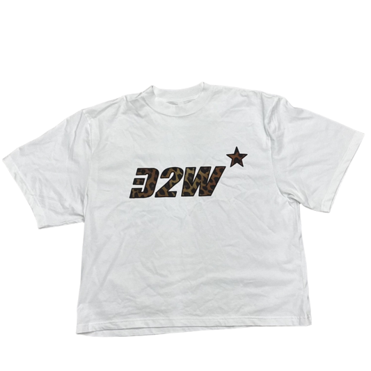 Cheetah Print Logo Tee