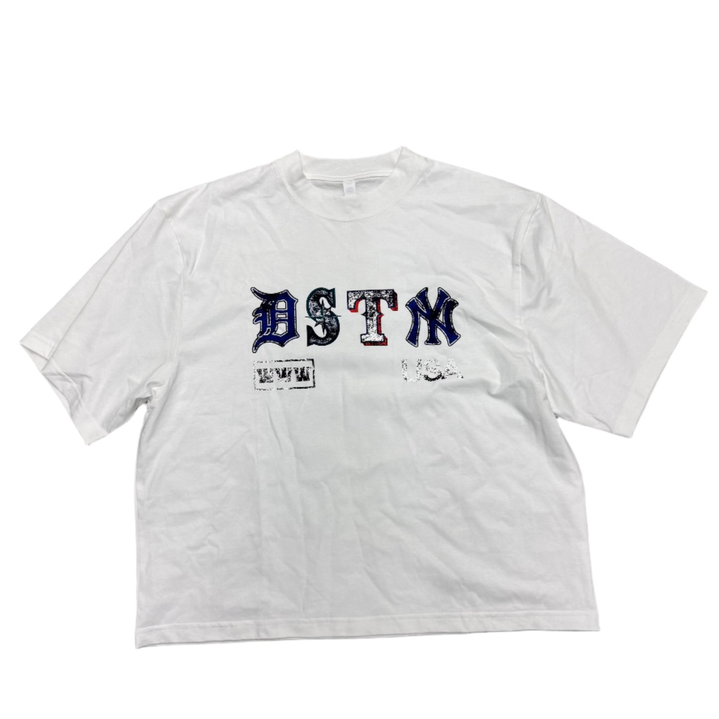 "DSTNY" Sports Tee (White)