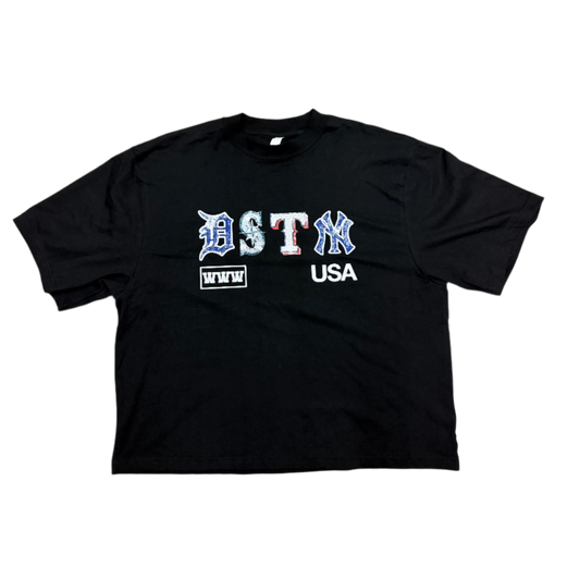 "DSTNY" Sports Tee (Black)